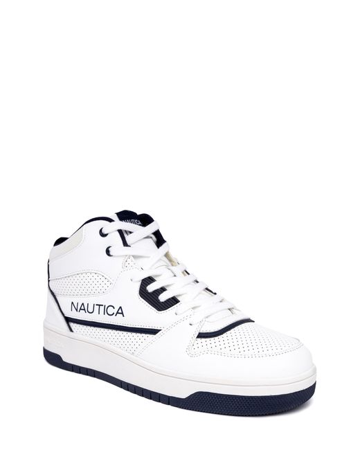 Nautica White High Top Sneaker for men