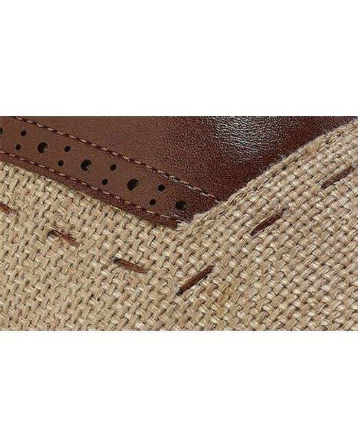 Gino Vitale Brown Cap Toe Oxford for men