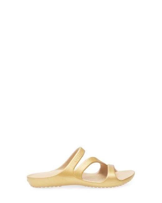 CROCSTM Metallic Kadee Slide Sandal