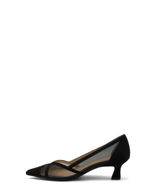 Adrienne Vittadini Black Slew Pump