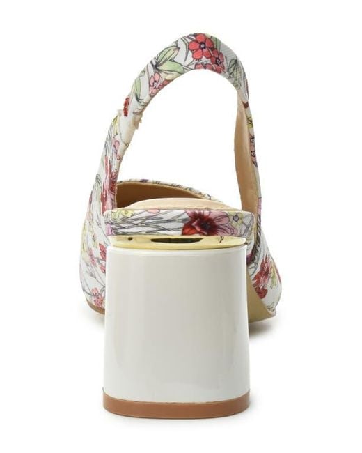 Catherine Malandrino Pink Kildly Slingback Pump