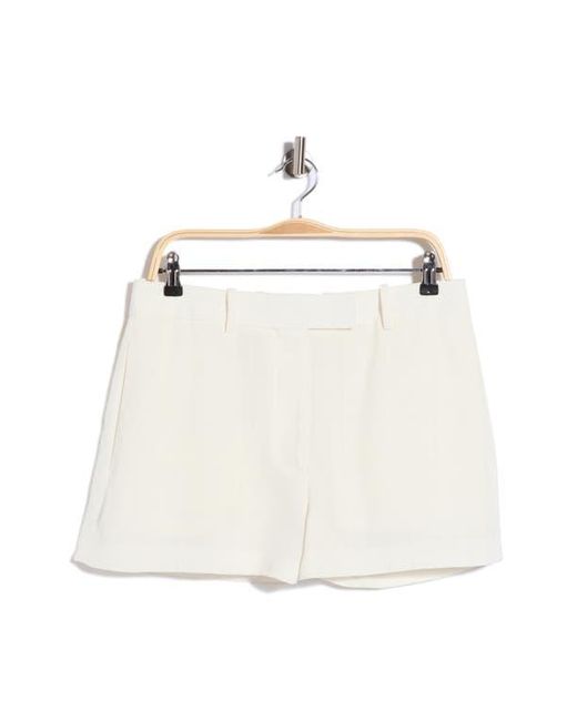 Helmut Lang White Flared Shorts
