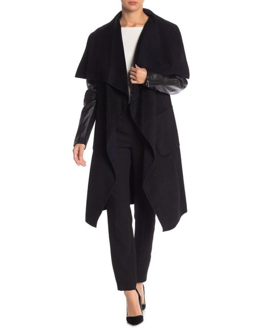 Bcbg black hotsell coat