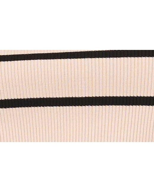 Halogen® Black Stripe Rib Tank
