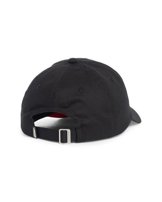 Hunter Black Core Twill Baseball Cap for men