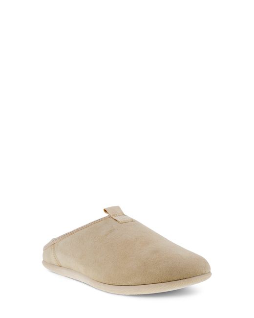Ecco Easy House Shoe Geniune Shearling Lined Slipper in Natural Lyst