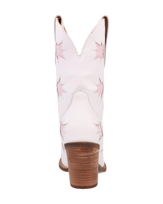 Dingo Pink Starburst Western Boot