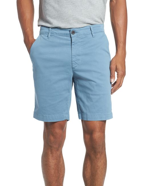 AG Jeans Blue Wanderer Modern Slim Fit Shorts for men