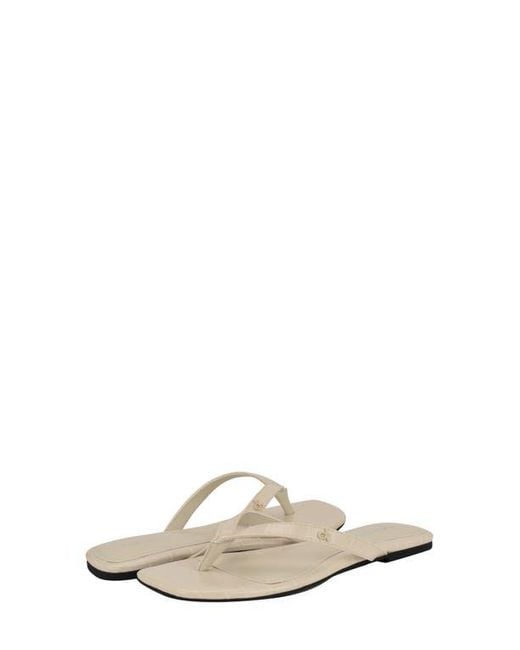Calvin Klein White Stelea Flip Flop
