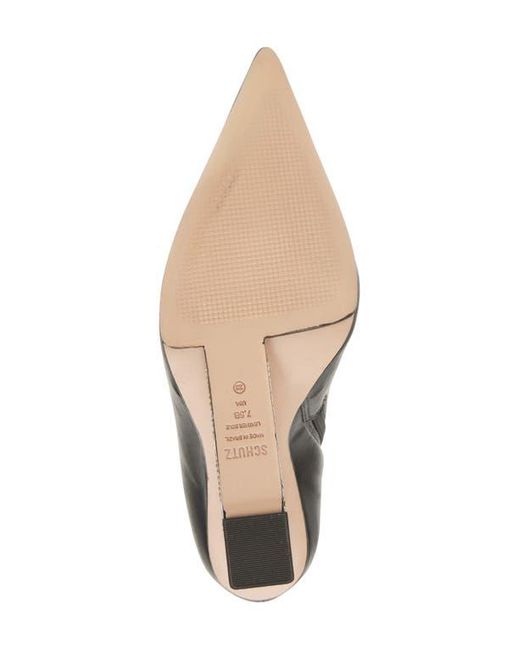 SCHUTZ SHOES Black Filipa Glam Bootie