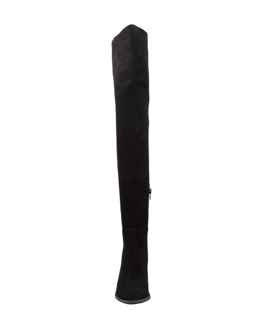 Lisa Vicky Black Maxi Over The Knee Boot