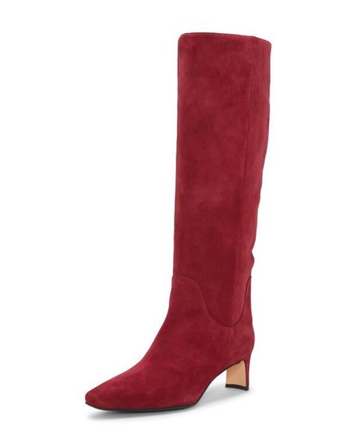 Vince Camuto Red Avriah Knee High Boot