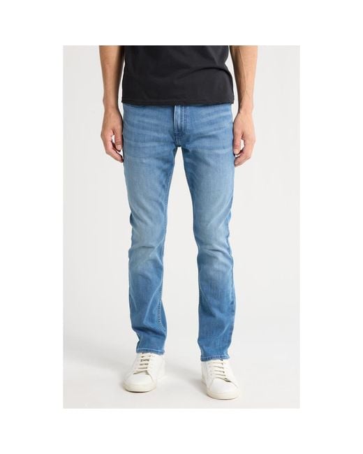 Calvin Klein Blue Slim Straight Fit Jeans for men