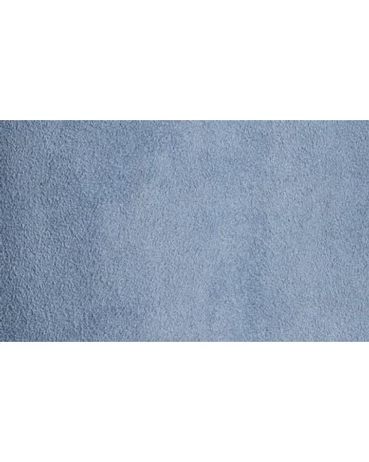Canali Blue Suede Bomber Jacket for men