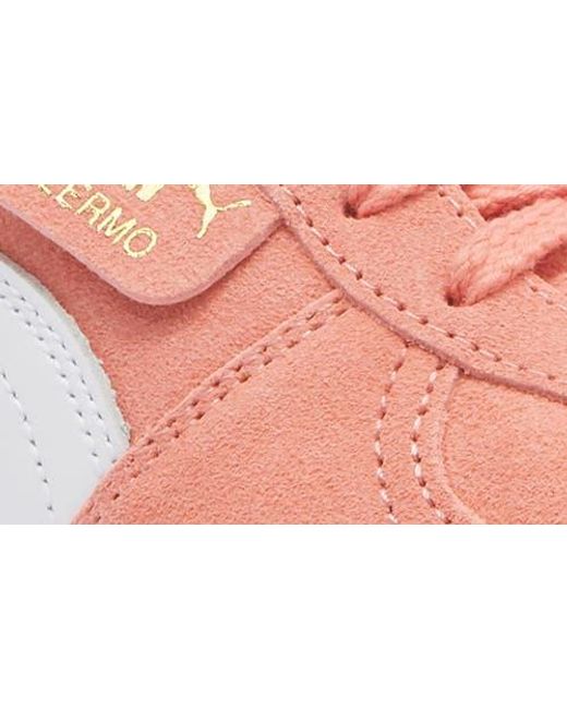 PUMA Pink Palermo Elevata Platform Sneaker