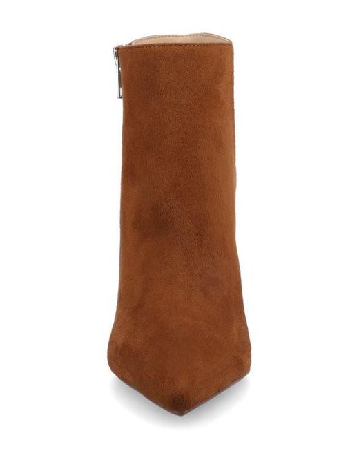 Journee Collection Brown Leyna Zip Boot