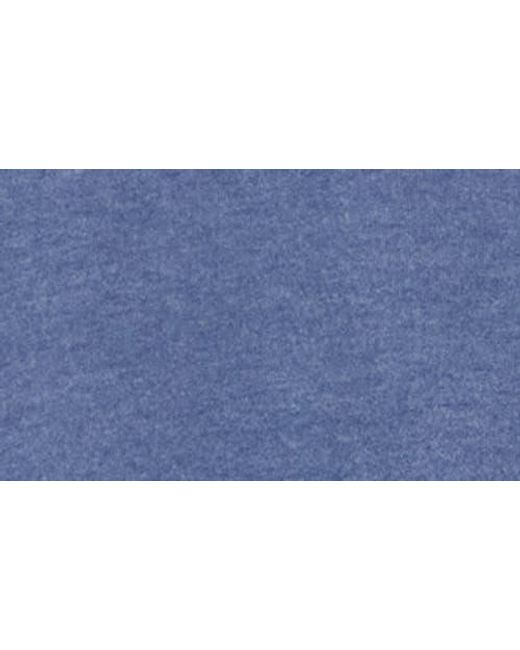 Max Studio Blue Funnel Neck Top