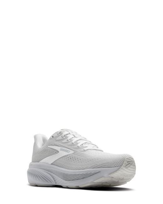 Brooks White Ghost 17 Running Shoe