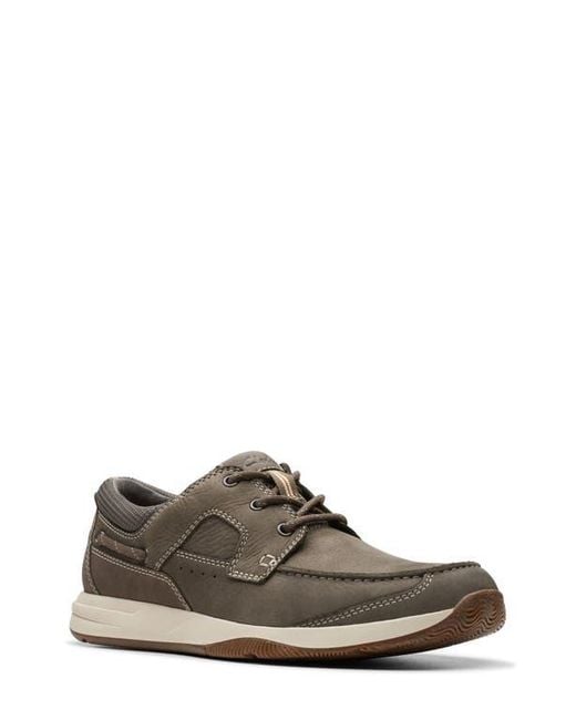 Clarks Brown Sailview Sneaker for men