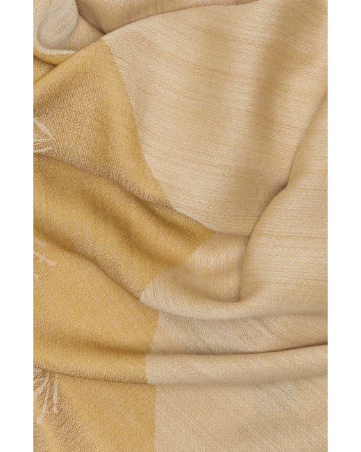 Rag & Bone Natural Geo Dagger Wool Blend Square Scarf