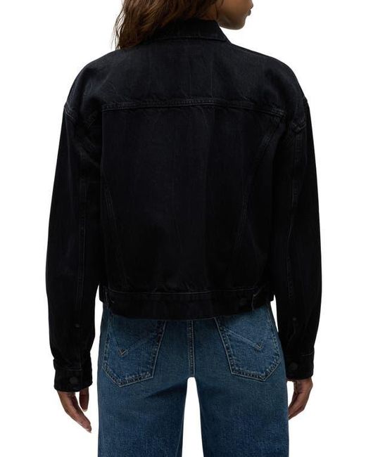 Hudson Black Brea Swing Trucker Jacket