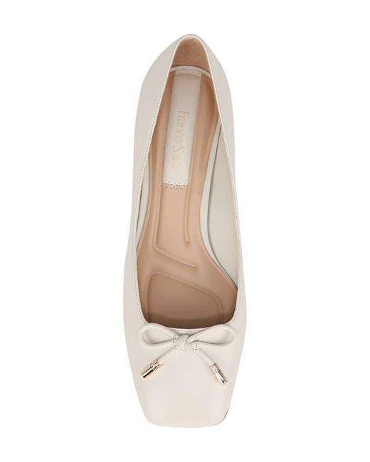Franco Sarto Natural Natalia Block Heel Pump