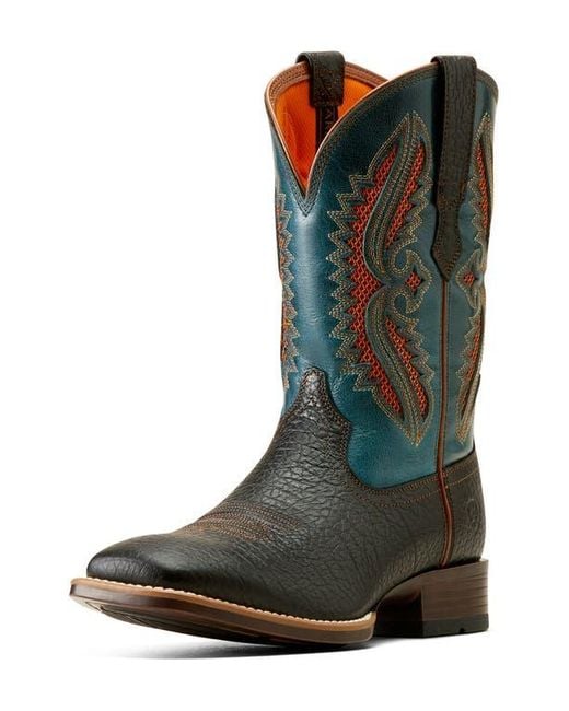 Ariat Black Rowder Venttek Western Boot for men