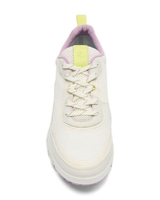 Ecco White Multi Vent Sneaker
