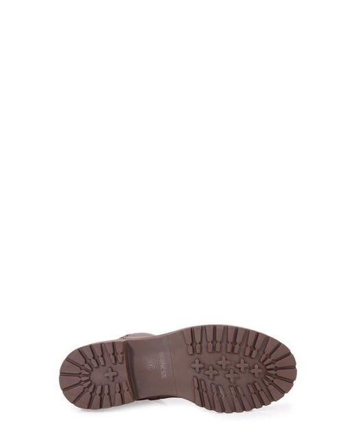 BERNESS Brown Lug Sole Bootie