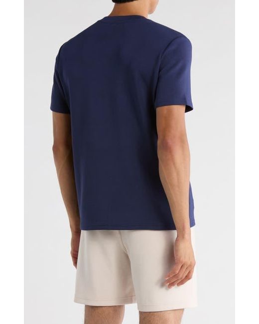 90 Degrees Blue Carter Scuba T-Shirt for men