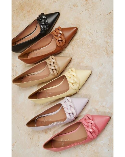 Linea Paolo Black Nora Pointed Toe Flat