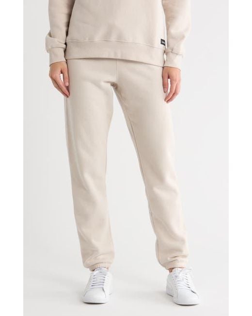Calvin Klein Natural Logo Patch Slim Fit Sweatpants