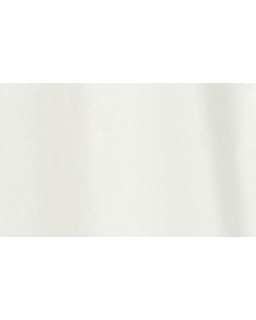 Astr White Poplin Bow Detail Midi Dress