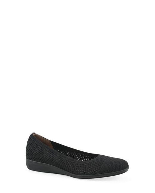 White Mountain Black Florian Ballet Flat