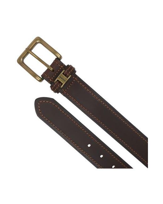 Boconi Brown Leather Belt for men
