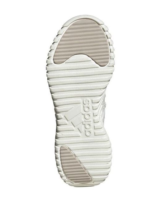 Adidas White Kaptir Flow Sneaker