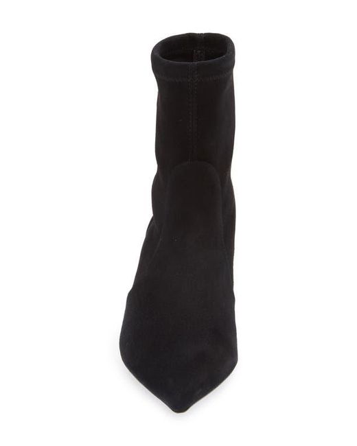 Stuart Weitzman Blue Stuart Supersculpt Pointy Toe Bootie 50