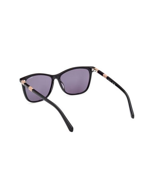 Gant Purple Square Sunglasses for men