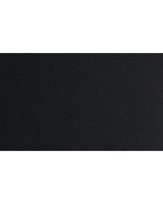 Open Edit Black Slim Fit Solid Stretch Suit Jacket for men