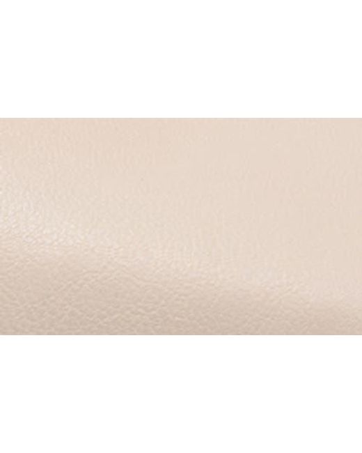 Karl Lagerfeld Natural Sheenz Pointed Toe Slingback Pump