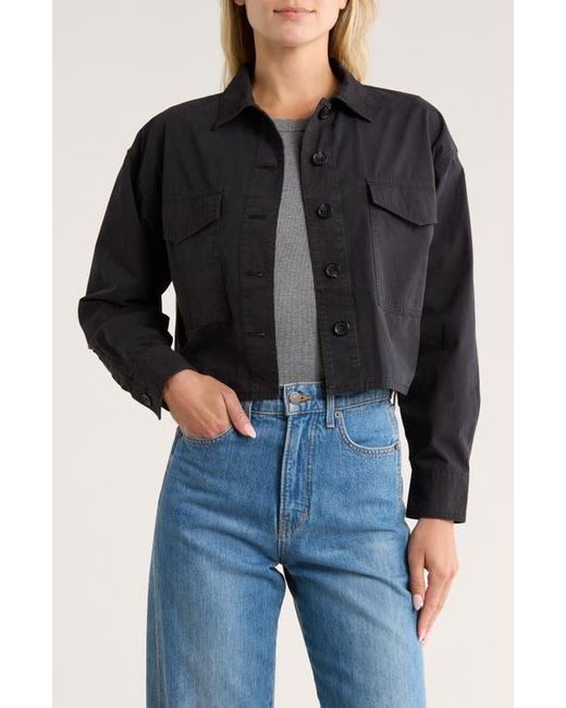 Rag & Bone Black Ramona Shirt Jacket