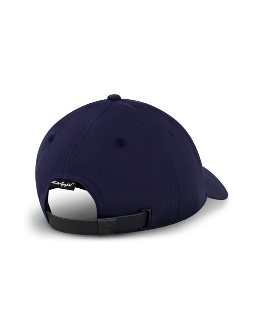 Karl Lagerfeld Blue Crest Logo Baseball Cap for men