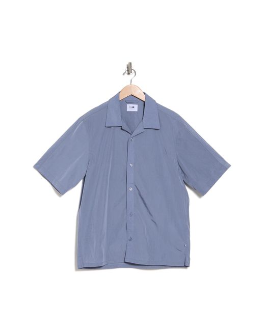 NN07 Blue Ole Short Sleeve Shirt for men