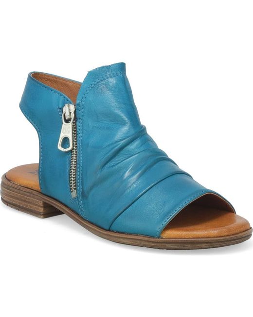 Miz Mooz Blue Dylan Sandal