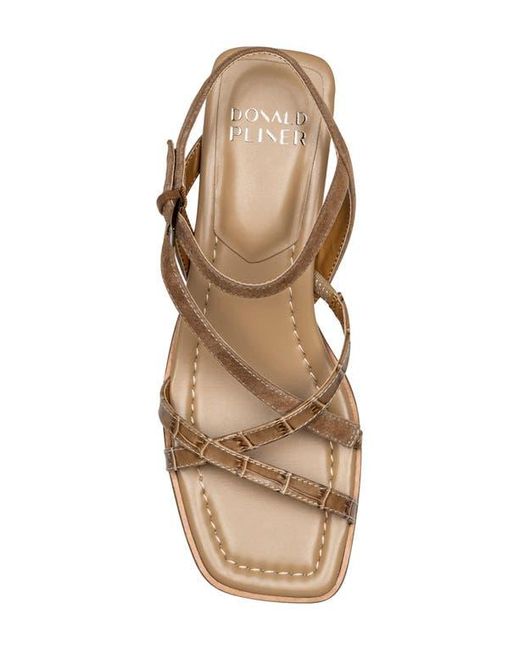 Donald J Pliner Natural Cesilia Sandal