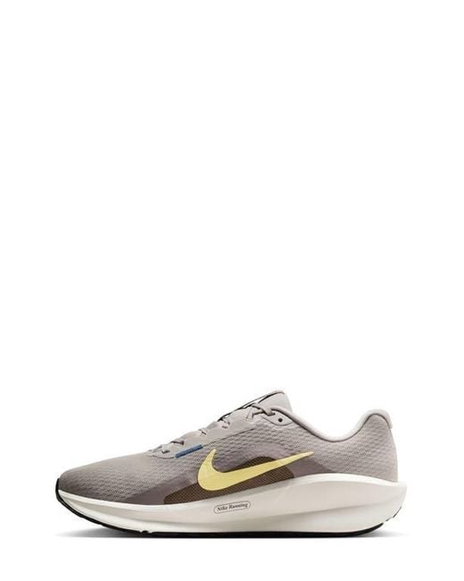 Nike White Downshifter 13 Running Shoe for men