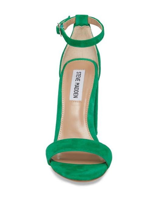 Steve Madden Green Carrson Ankle Strap Sandal