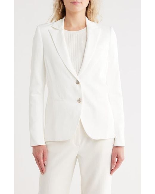 Twp White Boyfriend Blazer