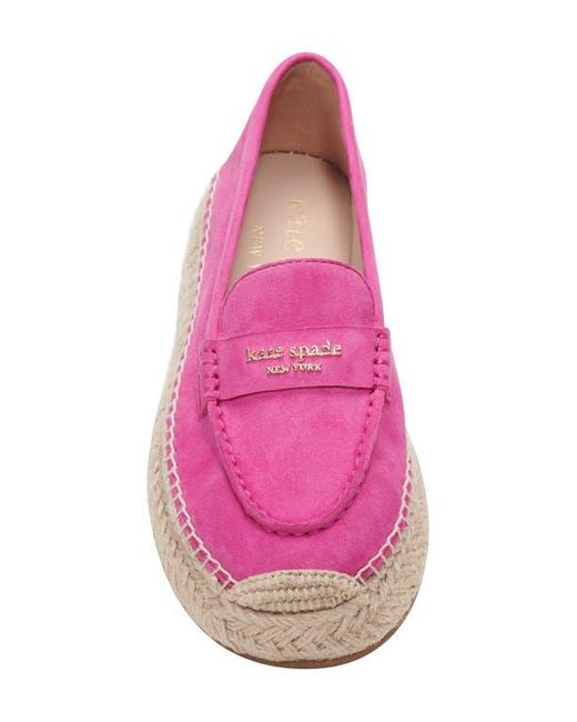 Kate Spade Pink Eastwell Espadrille Flat