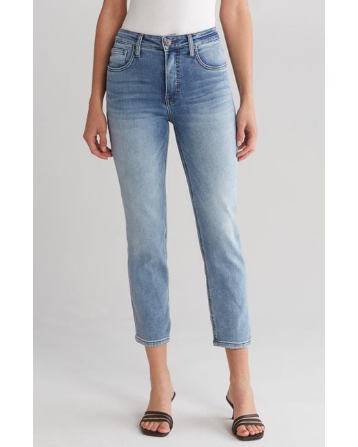 Kut From The Kloth Blue Rachel High Rise Fab Ab Mom Jeans